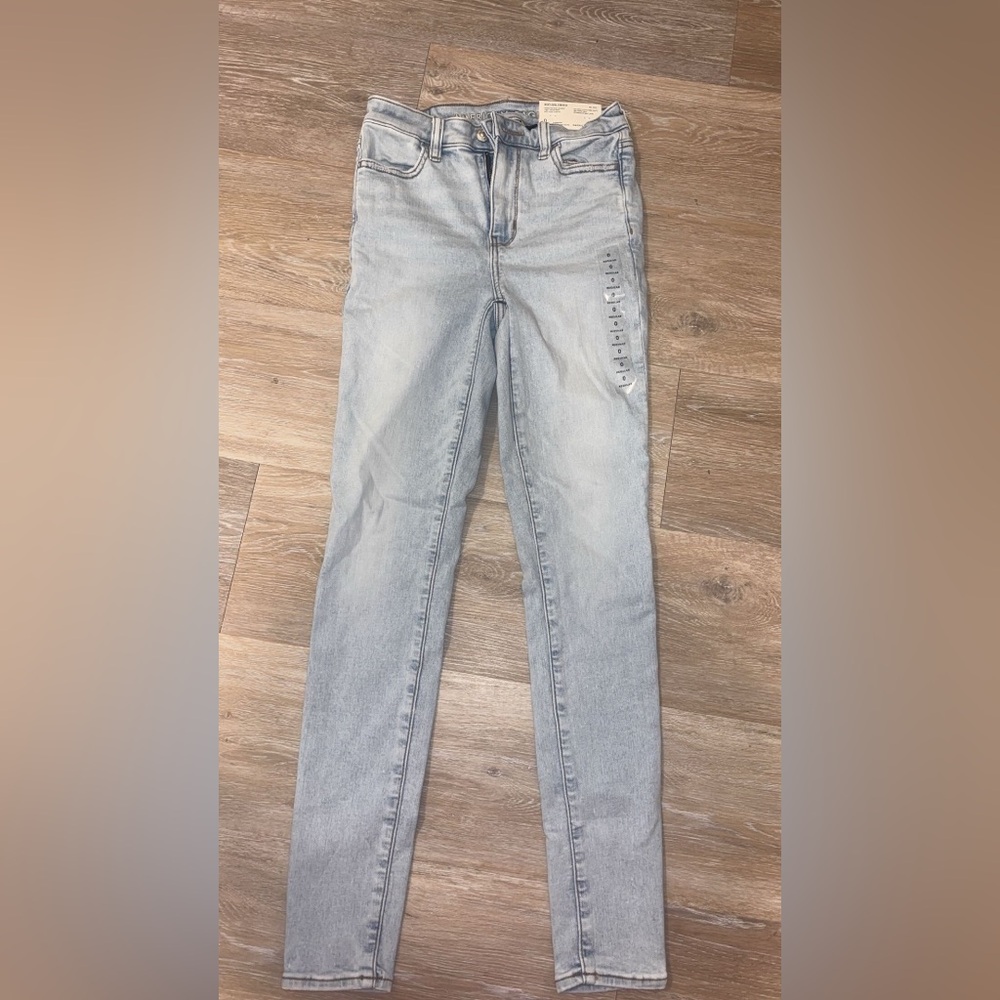 American Eagle Outfitters Light Blue Women's Skinny Jeans